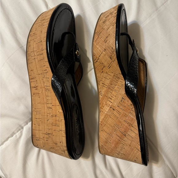 Coach platform flip flops size 9 - Picture 5 of 8